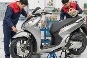 Dịch vụ Sơn Dặm và Làm Mới Vỏ Xe Máy