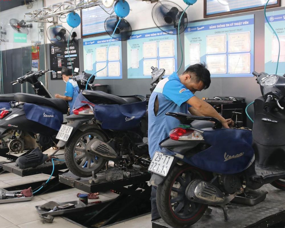 Chuyên sửa xe piago