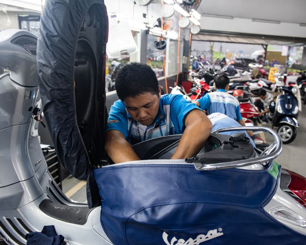 Địa chỉ sửa xe Piago