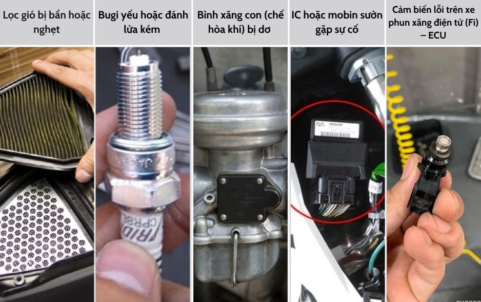 sửa chữa xe máy