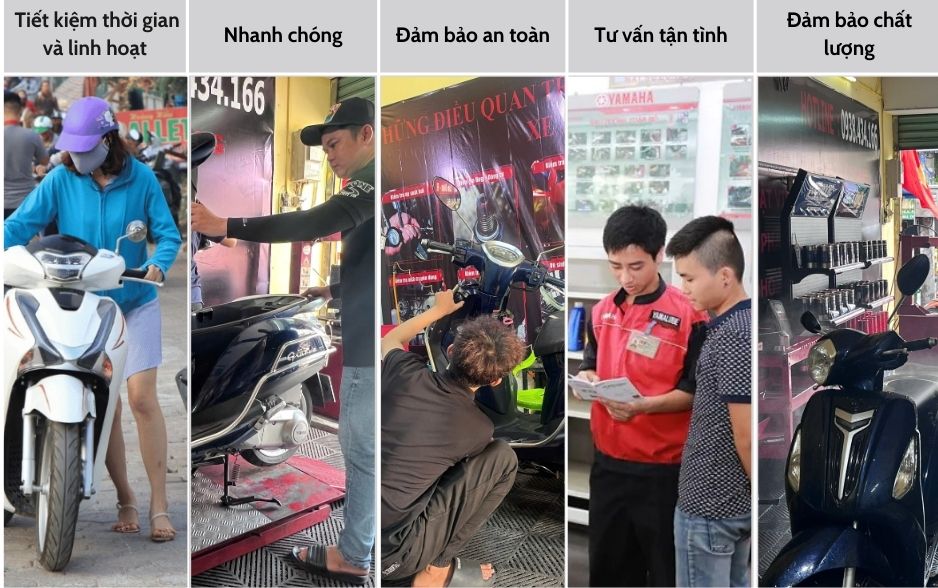 sửa xe có tâm