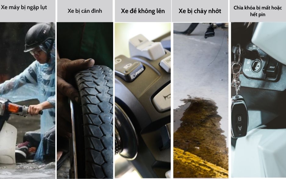 sửa xe lưu động gần đây