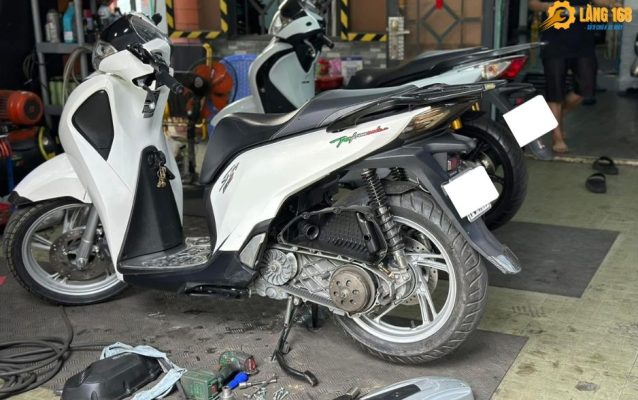 sửa xe máy tạ nhà