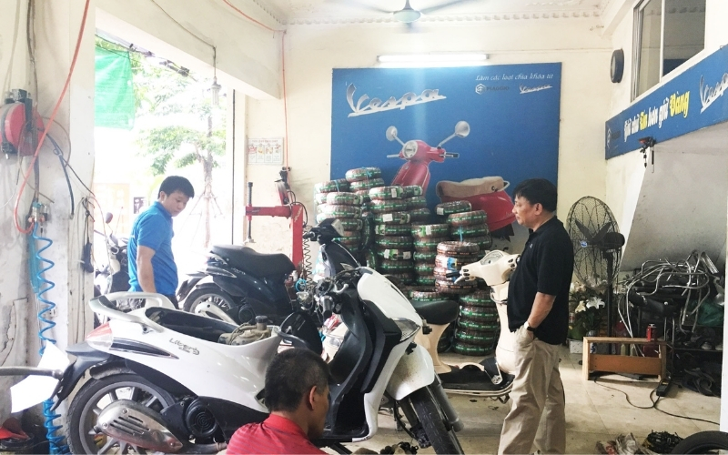 Sửa xe Piaggio tiết kiệm