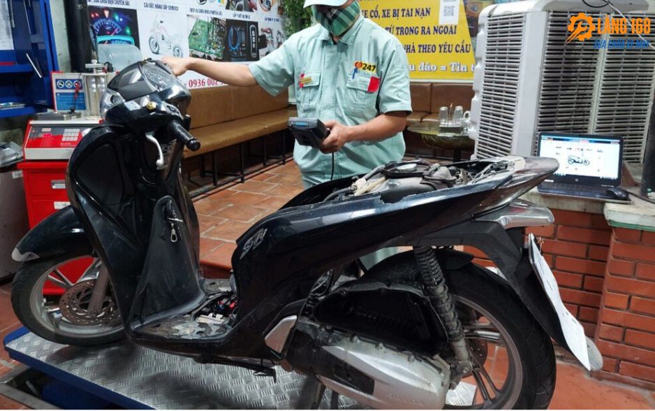 sửa xe sh