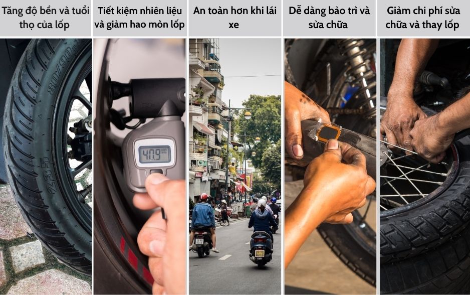 vá xe tại nhà