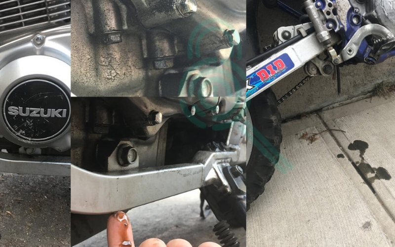 Xe Máy Bị Chảy Nhớt Nguy Hiểm Không