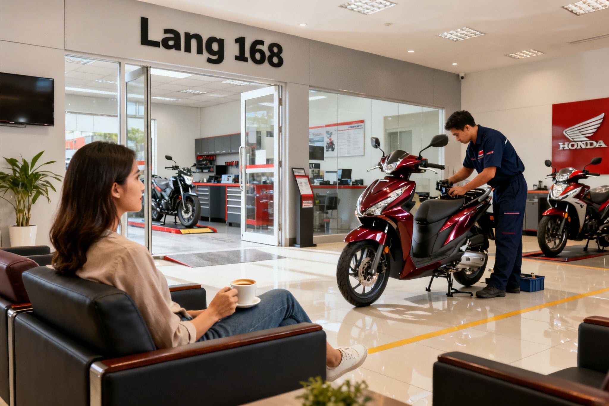 Bảo dưỡng xe Vision giá rẻ