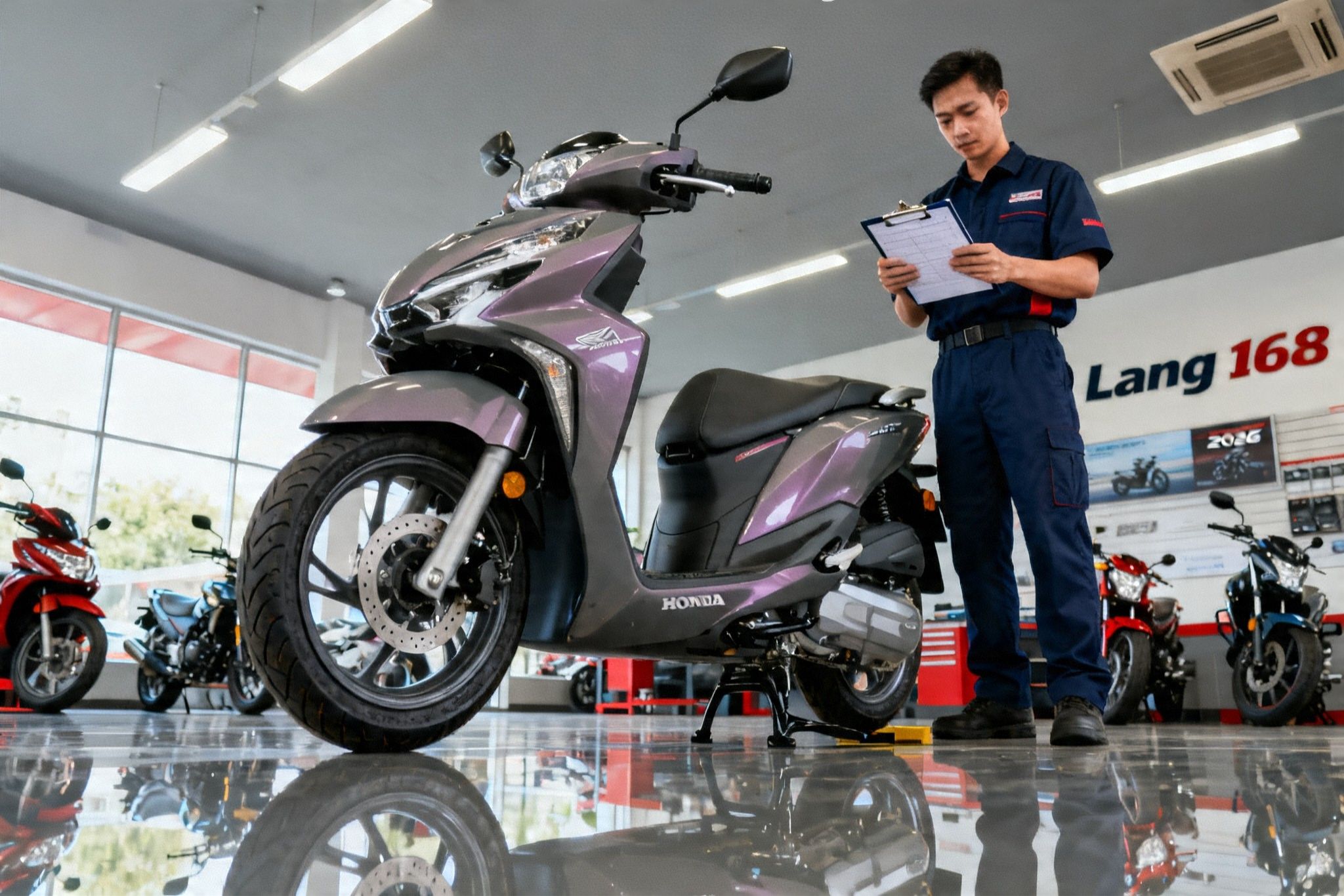 Combo bảo dưỡng xe Vision