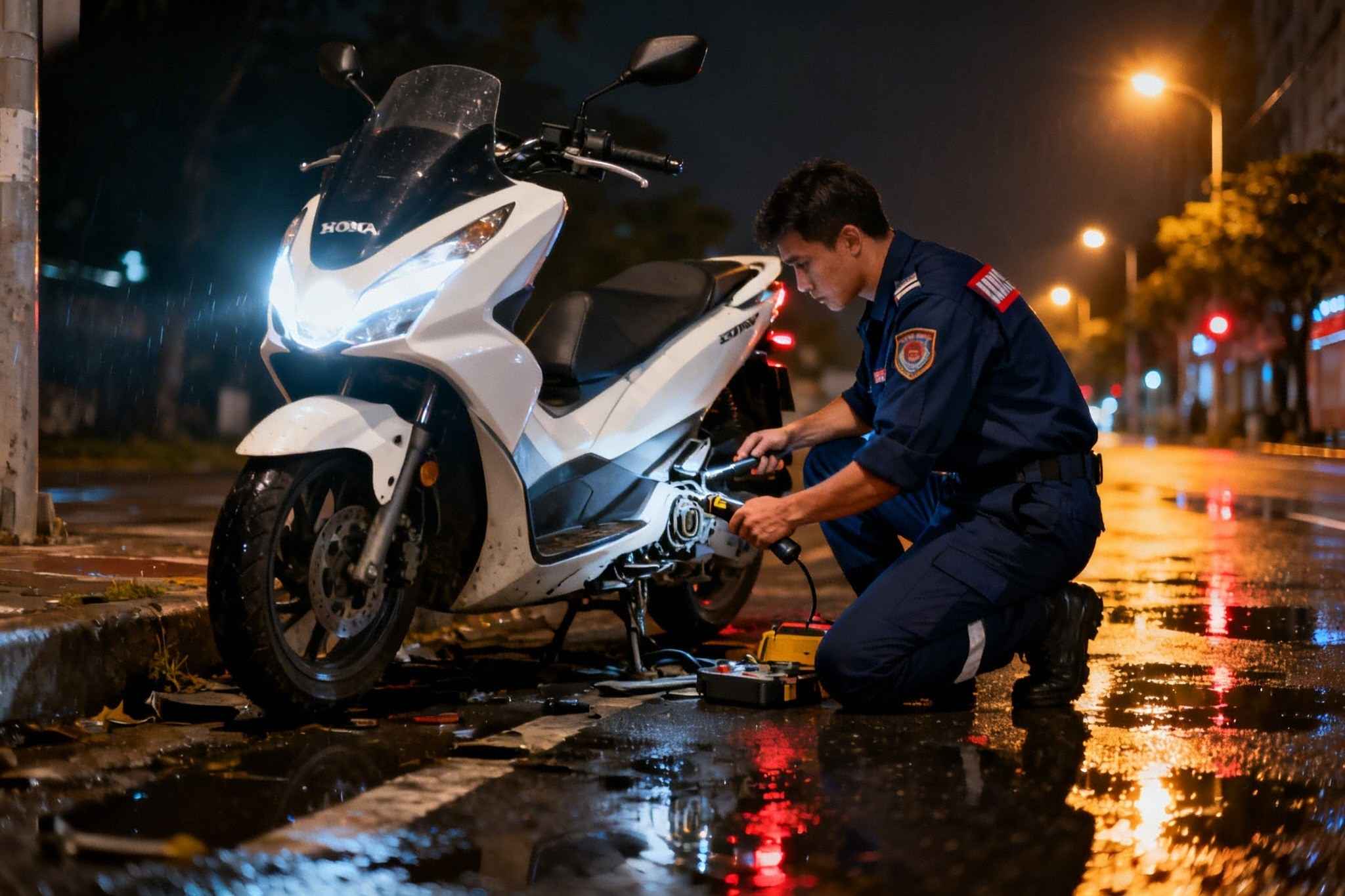 Cứu hộ xe máy 24/7