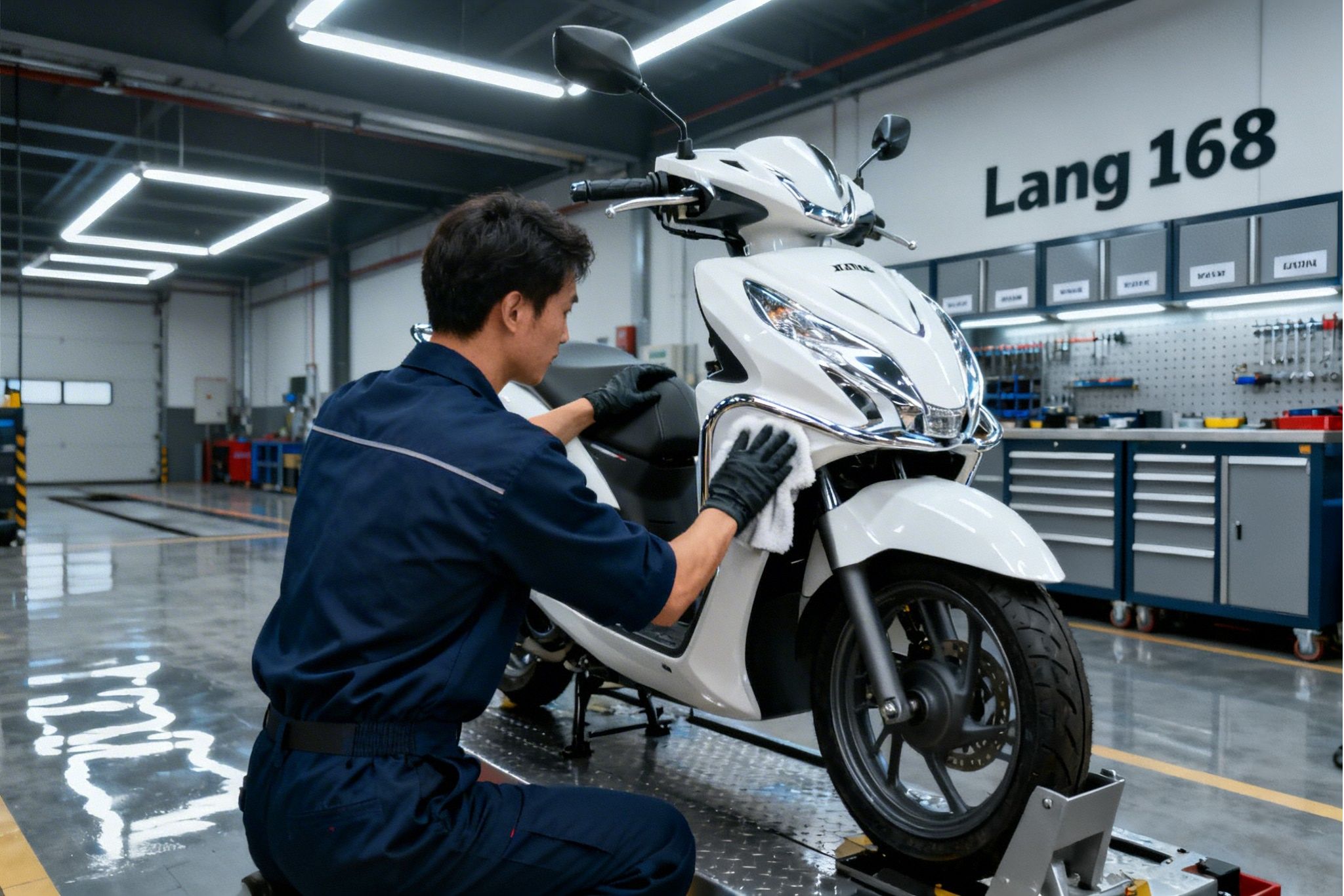 Quy trình bảo dưỡng xe máy tiêu chuẩn